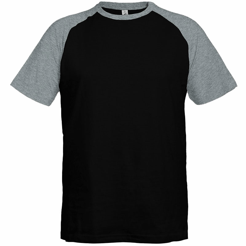 Camiseta Baseball Bicolor Hombre Frontal